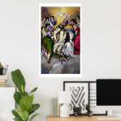 Die Dreifaltigkeit, 1577-79 (Öl auf Leinwand) Poster (Heimbüro)