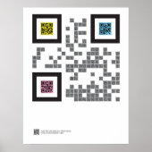 Die Dreifaltigkeit im QR-Code Poster (Vorne)