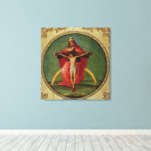 Die Dreifaltigkeit Leinwanddruck (Insitu (Holzboden))