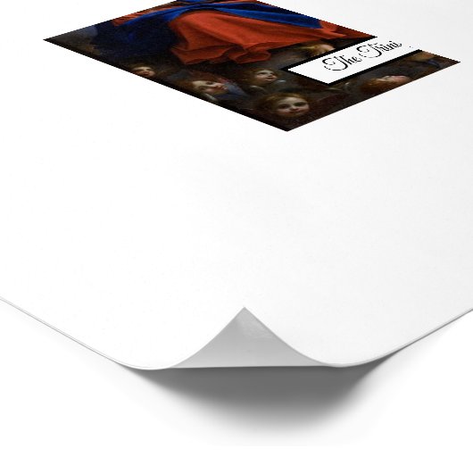 Die Dreifaltigkeit Poster (Ecke)