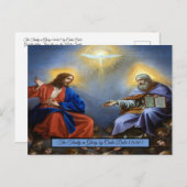 Die Dreifaltigkeit Postkarte (Vorne/Hinten)