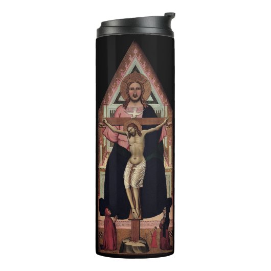 „Die Dreifaltigkeit“ religiöser Kunstbecher Thermosbecher (Nach links gedreht)