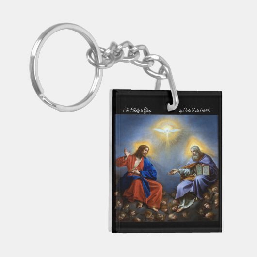 Die Dreifaltigkeit Schlüsselanhänger (Vorderseite links)