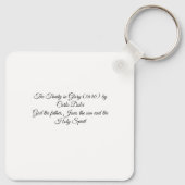 Die Dreifaltigkeit Schlüsselanhänger (Rückseite)