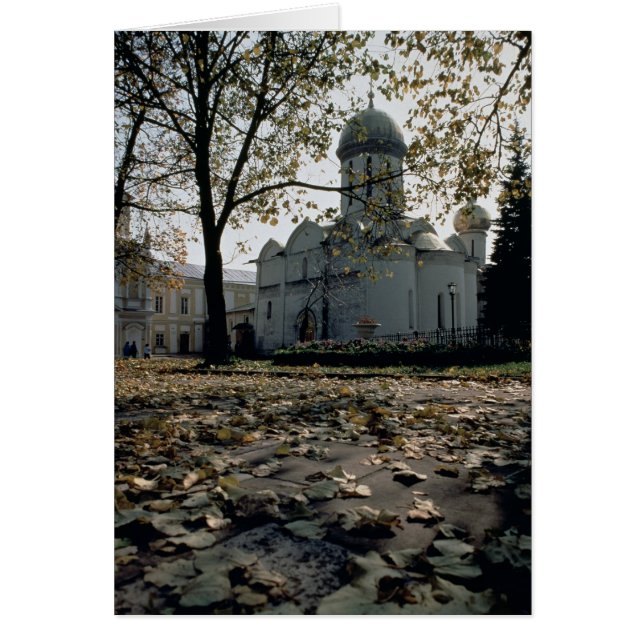 Die Dreifaltigkeitskirche Sergius (Vorne)