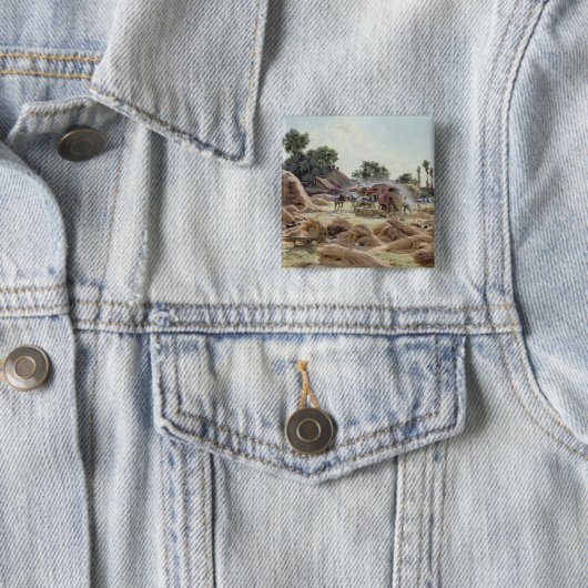 Die Dreschmaschine 1896 Button (Beispiel)