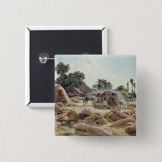 Die Dreschmaschine 1896 Button (Vorne & Hinten)