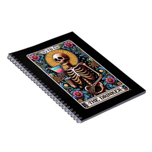 Die Drinker Tarot Card Notebook Collection Notizblock (Rechte Seite)