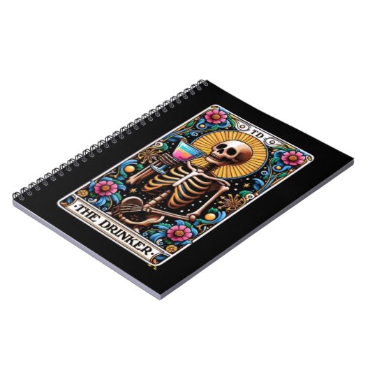 Die Drinker Tarot Card Notebook Collection Notizblock (Linke Seite)