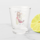 Die Drinks Gehen Auf Mich Schnapsglas (Rückseite)