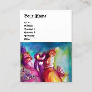 DIE DRITTE MASK / Kostümbildner , Theaterkünstler Visitenkarte