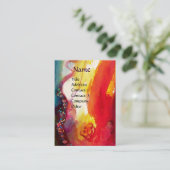 DIE DRITTE MASK / Kostümbildner , Theaterkünstler Visitenkarte (Stehend Vorderseite)