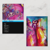 DIE DRITTE MASK / Kostümbildner , Theaterkünstler Visitenkarte (Vorne/Hinten)