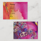 DIE DRITTE MASK / Kostümbildner , Theaterkünstler Visitenkarte (Vorne/Hinten)