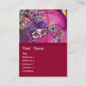 DIE DRITTE MASK / Kostümbildner , Theaterkünstler Visitenkarte (Vorderseite)