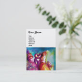 DIE DRITTE MASK / Kostümbildner , Theaterkünstler Visitenkarte (Stehend Vorderseite)