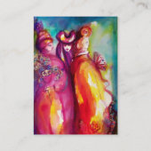 DIE DRITTE MASK / Kostümbildner , Theaterkünstler Visitenkarte (Rückseite)