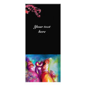 DIE DRITTE MASK Kostümbildner, Theaterkünstler Werbekarte (Hinten)