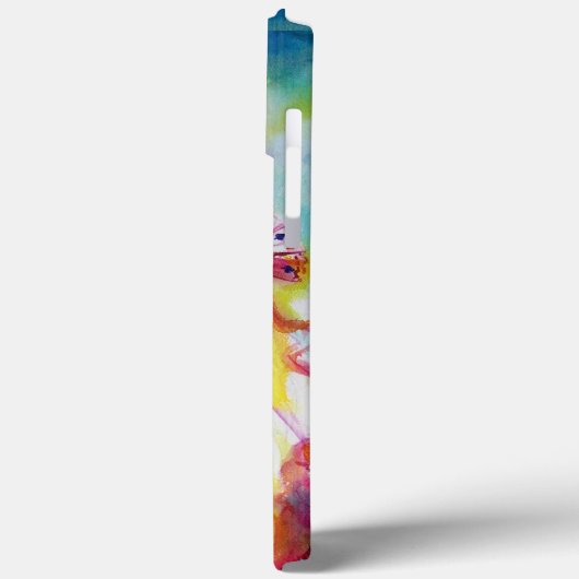 DIE DRITTE MASK / Venezianischer Karnevalssackball Case-Mate iPhone Hülle (Rückseite / Links)