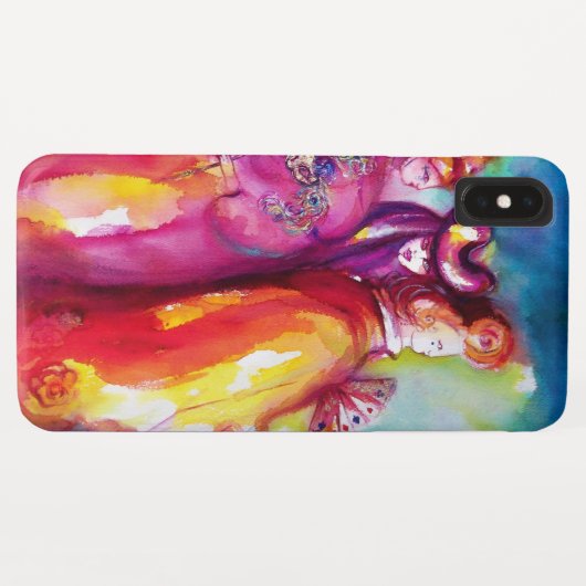 DIE DRITTE MASK / Venezianischer Karnevalssackball Case-Mate iPhone Hülle (Rückseite (Horizontal))