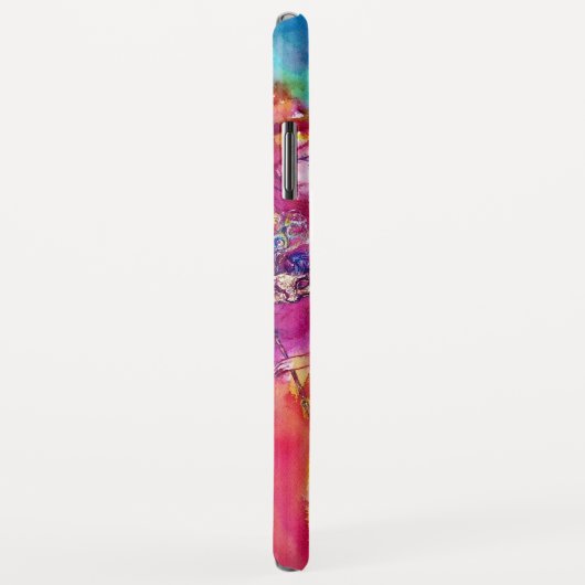 DIE DRITTE MASK / Venezianischer Karnevalssackball Case-Mate iPhone Hülle (Hinten/Rechts)