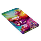 DIE DRITTE MASK / Venezianischer Karnevalssackball Magnet (Rechte Seite)