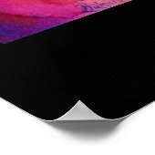 DIE DRITTE MASK / Venezianischer Karnevalssackball Poster (Ecke)