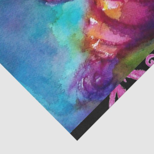 DIE DRITTE MASK / Venezianischer Karnevalssackball Seidenpapier (Ausschnitt)