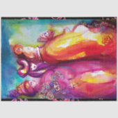 DIE DRITTE MASK / Venezianischer Karnevalssackball Seidenpapier (Vorderseite)