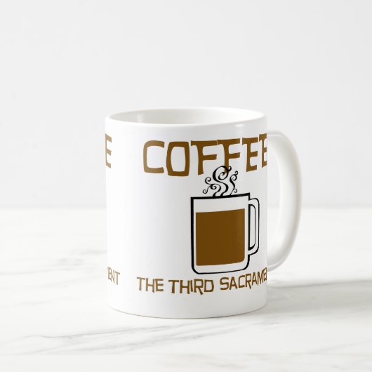 Die dritte Sacrament Coffee Tasse (VorderseiteRechts)