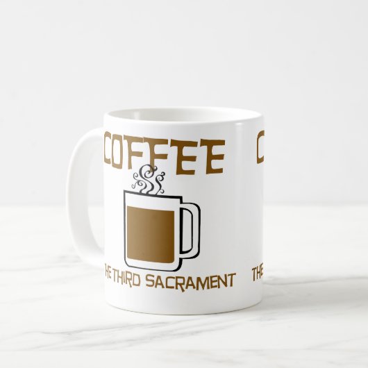 Die dritte Sacrament Coffee Tasse (Vorderseite Links)