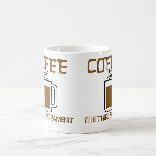 Die dritte Sacrament Coffee Tasse (Mittel)