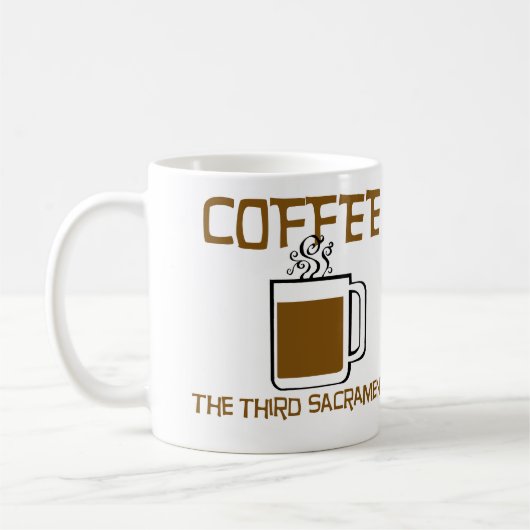 Die dritte Sacrament Coffee Tasse (Links)