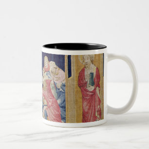 Die dritte Trompete und der Wermut-Stern Zweifarbige Tasse