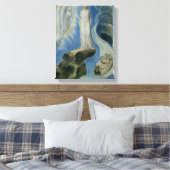 Die dritte Versuchung Leinwanddruck (Insitu (Schlafzimmer))