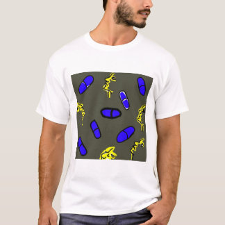 Die Drogen wirken nicht Retro-Grafik T-Shirt