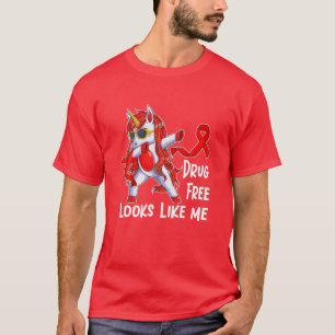 Die drogenfreie Red Ribbon Week sieht so aus T-Shirt