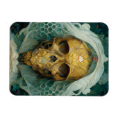 Die Drohne Bee Skull Fantasy Sci-Fi Magnet (Horizontal)