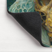 Die Drohne Bee Skull Fantasy Sci-Fi Mousepad (Ecke)