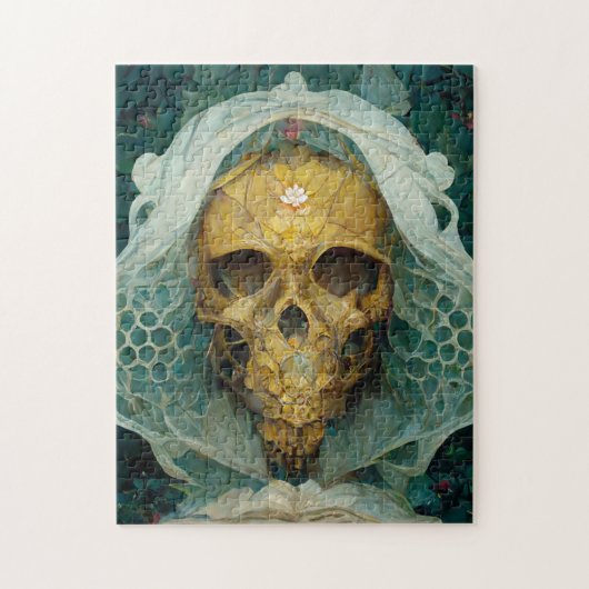 Die Drohne Bee Skull Fantasy Sci-Fi Puzzle (Vertikal)
