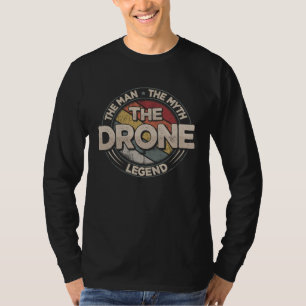 Die Drohnen fliegen legendär Retro-FPV-Männer-Droh T-Shirt