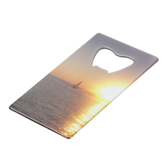 Die Drucke am Wasser Geldbeutel Flaschenöffner (Rückseite Schrägansicht)