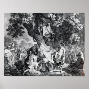 Die Druiden oder die Umwandlung der Briten Poster