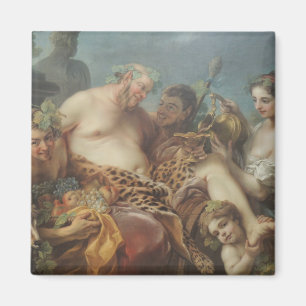 Die Drunkenness von Silenus (von Carle van Loo) Magnet