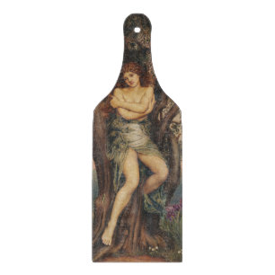 Die Dryade (Baumnymphe) (von Evelyn De Morgan) Schneidebrett