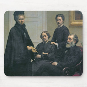 Die Dubourg Familie, 1878 Mousepad