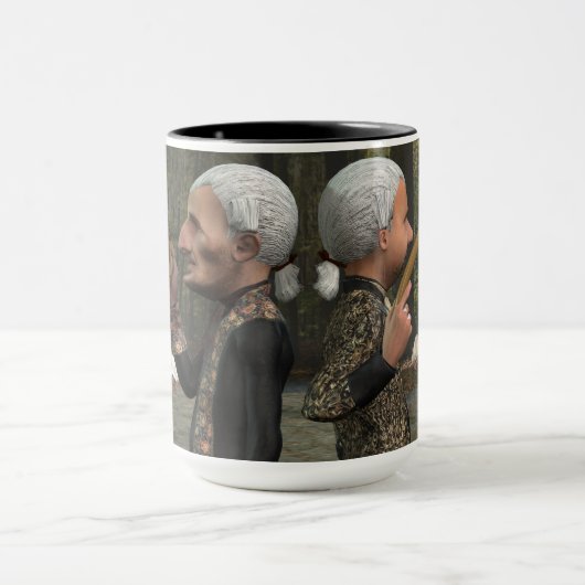 Die Duel-Tasse Tasse (Zentrum)