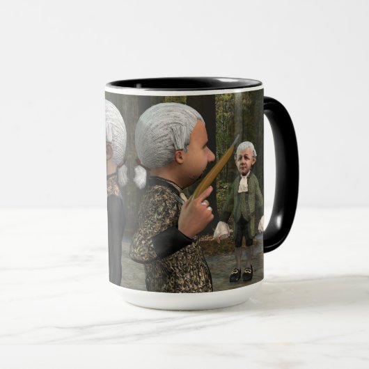 Die Duel-Tasse Tasse (VorderseiteRechts)