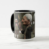 Die Duel-Tasse Tasse (Vorderseite Links)