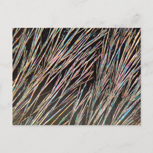 Die Duftform: Kumarinkristalle Postkarte (Vorderseite)